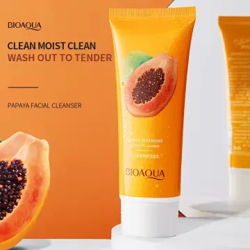 BioAqua Papaya Cleansing Face Wash 100g